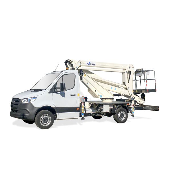 Piattaforma autocarrata con braccio articolato GSR B240PX
