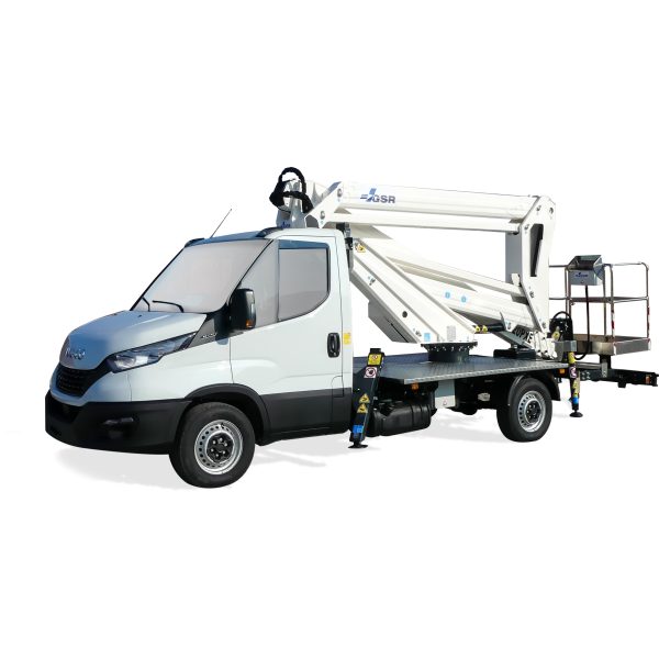 Piattaforma autocarrata doppia articolata GSR B220PXE