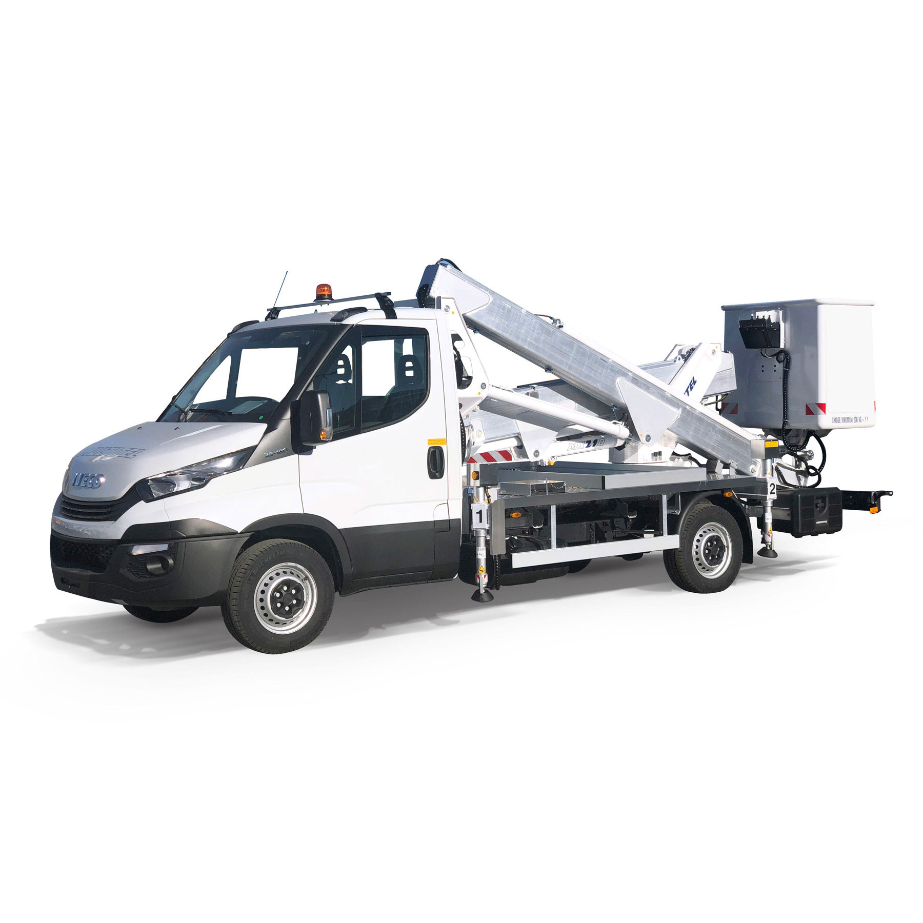 Piattaforma autocarrata MULTITEL MX 210