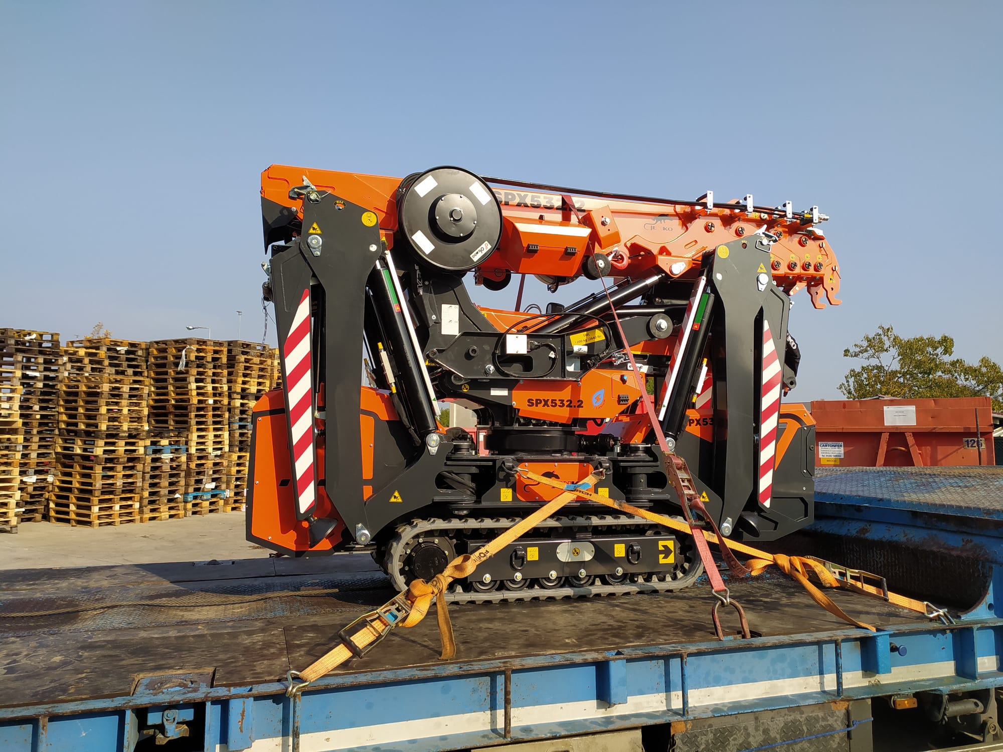 Mini Gru Cingolata Jekko SPX532 2 Mini Gru Cingolata Jekko SPX532