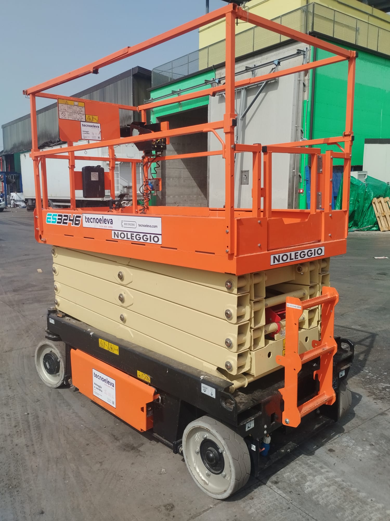 Piattaforma elevatrice elettrica